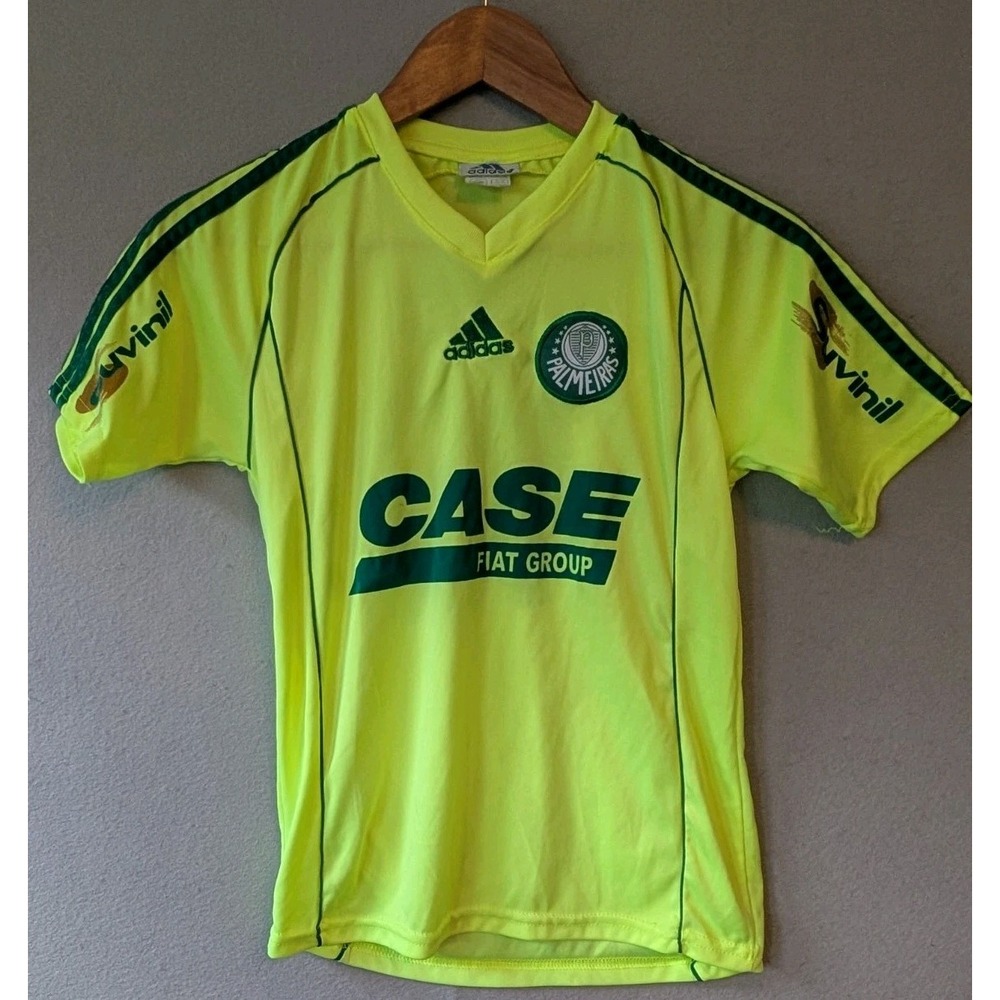 Adidas PALMEIRAS BRAZIL 2008-10 Away Football Soccer #10 Jersey kit Kid's XL‎ - Picture 1 of 8